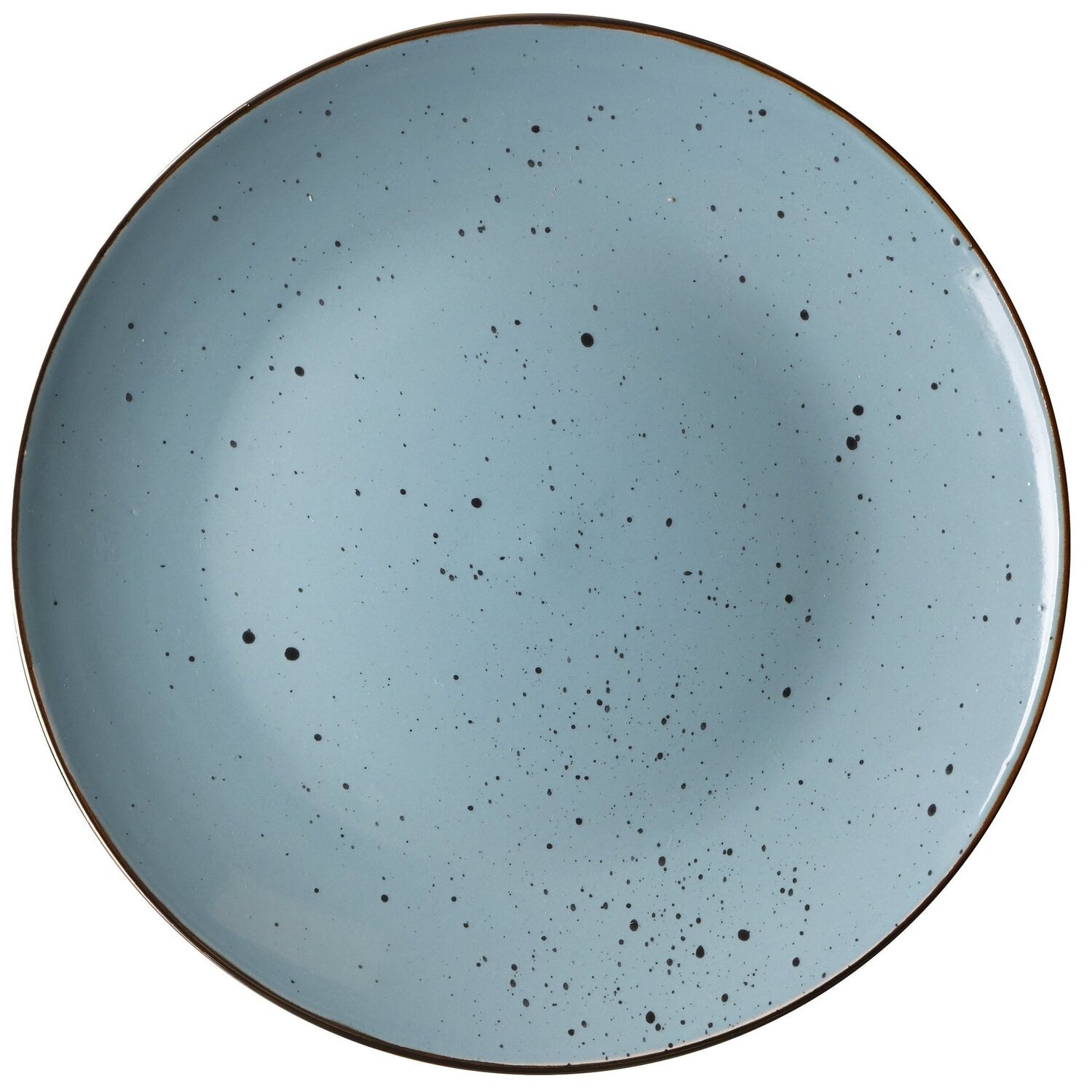 Тарілка обідня Ardesto Bagheria 26 см, Misty blue (AR2926BGC)фото