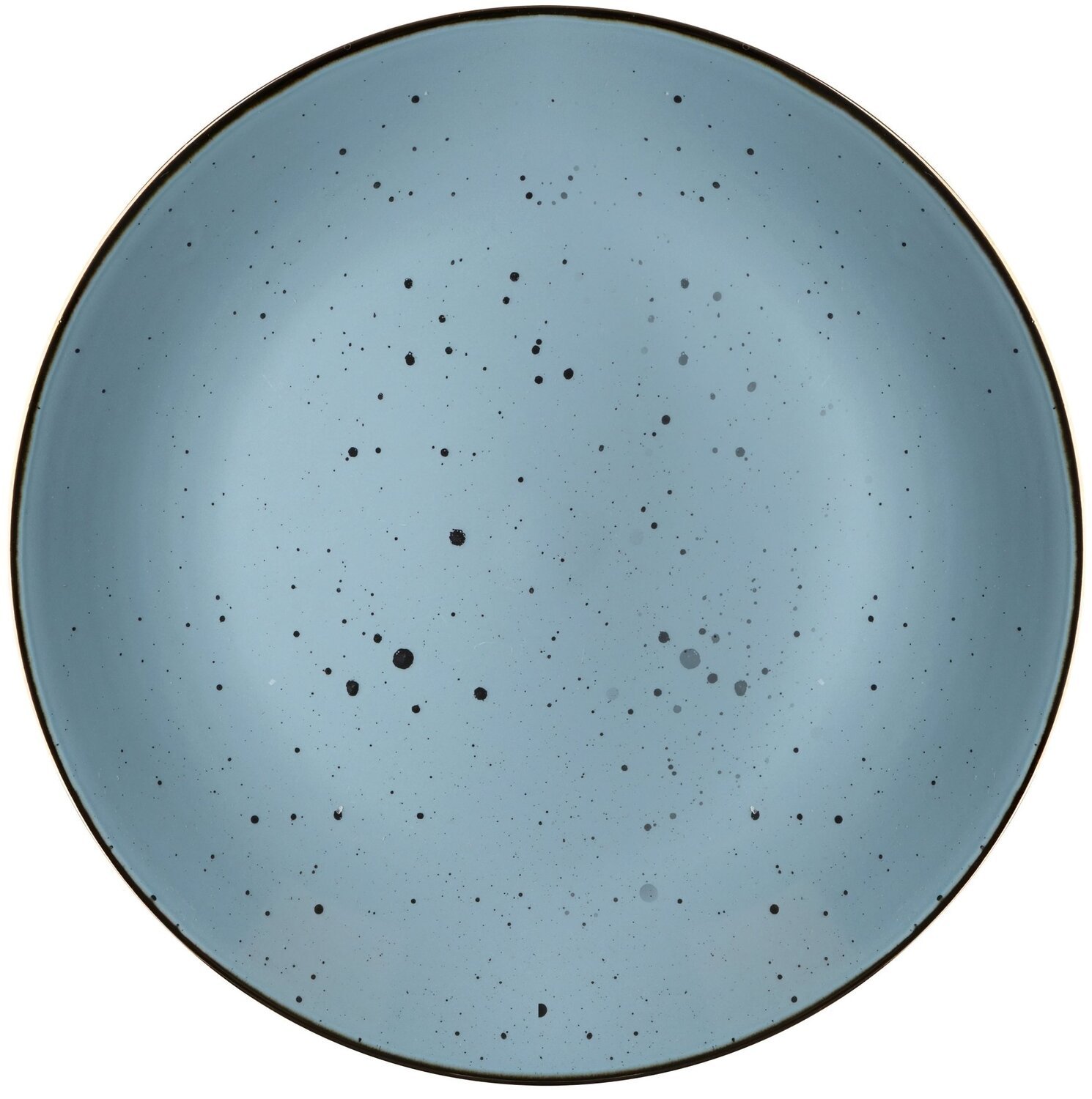 Тарілка десертна Ardesto Bagheria, 19 см, Misty blue, кераміка (1430287)