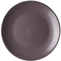 Тарілка десертна Ardesto Lucca 19 см, Grey brown (AR2919GMC)