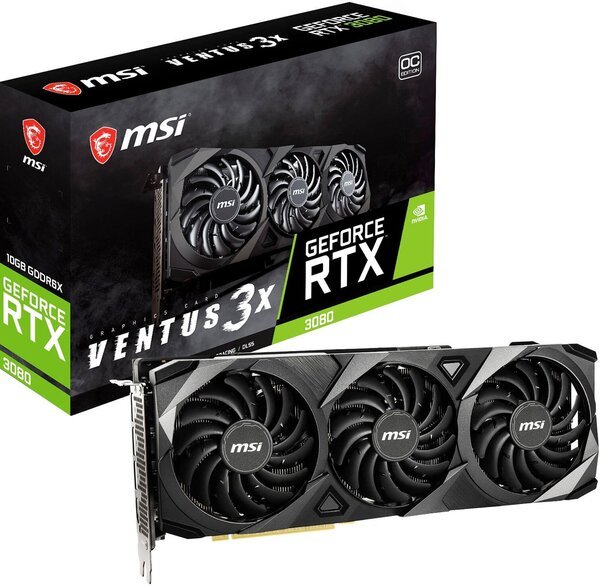 

Видеокарта MSI GeForce RTX3080 10GB GDDR6X VENTUS 3X OC (RTX3080_VENTUS_3X_10GOC)