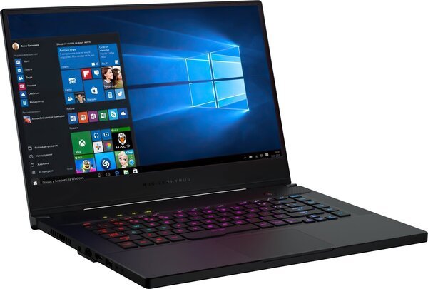 

Ноутбук ASUS GX502LWS-HF119T (90NR02U1-M02070)