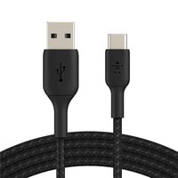 Кабель Belkin USB-A – USB-С, BRAIDED, 2m, black