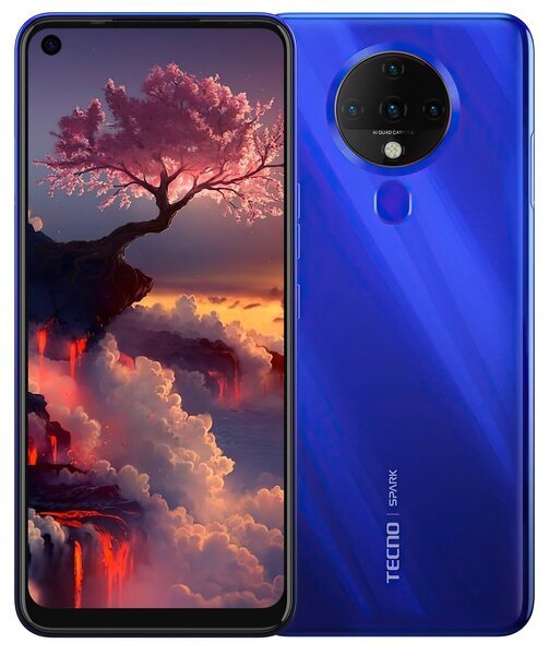 

Смартфон TECNO Spark 6 (KE7) 4/64Gb DS Ocean Blue