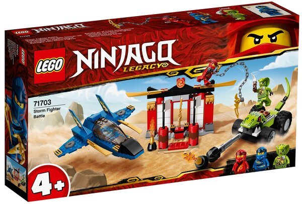 

Конструктор LEGO Ninjago Бой на штормовом истребителе (71703)