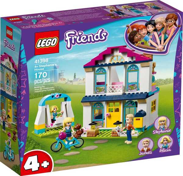 Акція на Конструктор LEGO Friends Дом Стефани (41398) від MOYO