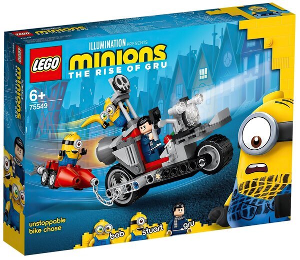 

Конструктор LEGO Minions Неудержимая погоня на мотоцикле (75549)