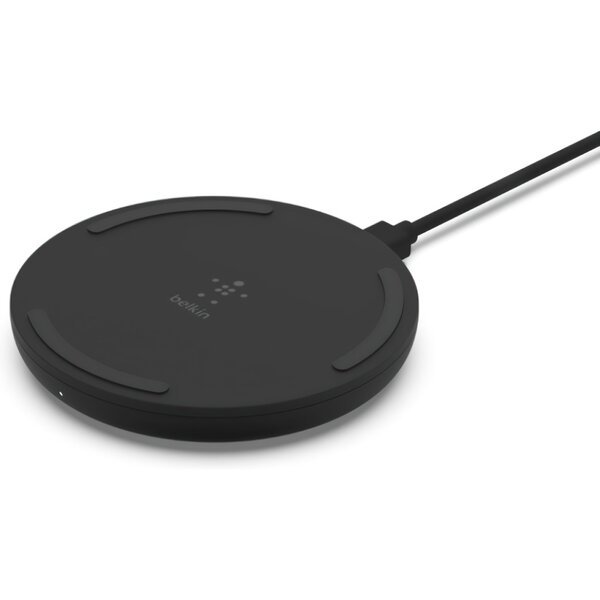Акция на Беспроводной ЗУ Belkin Pad Wireless Charging Qi, 15W, black от MOYO