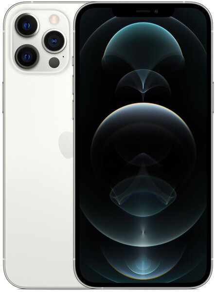

Смартфон Apple iPhone 12 Pro Max 128GB Silver (MGD83)