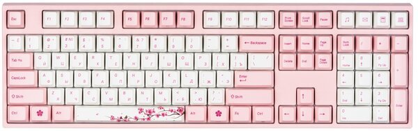 

Игровая клавиатура Varmilo VA108M Sakura Cherry MX Speed Silver (VA108MS2P/WP88RA)