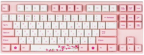 

Игровая клавиатура Varmilo VA87M Sakura Cherry MX Blue (VA87MC2P/PP88RA)