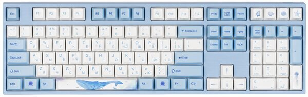 

Игровая клавиатура Varmilo VA108M Sea Melody Cherry MX Blue (VA108MC2W/WBPE7HR)