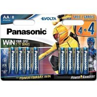 Батарейка Panasonic EVOLTA AA 8 шт. Power Rangers (LR6EGE/8B4FPR)