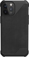 Чехол UAG для iPhone 12 Pro Max Metropolis LT Leather Black (11236O118340)