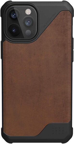 

Чехол UAG для iPhone 12 Pro Max Metropolis LT Leather Brown (11236O118380)