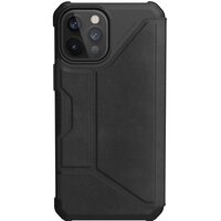 Чехол UAG для iPhone 12 Pro Max Metropolis Leather Black (112366118340)