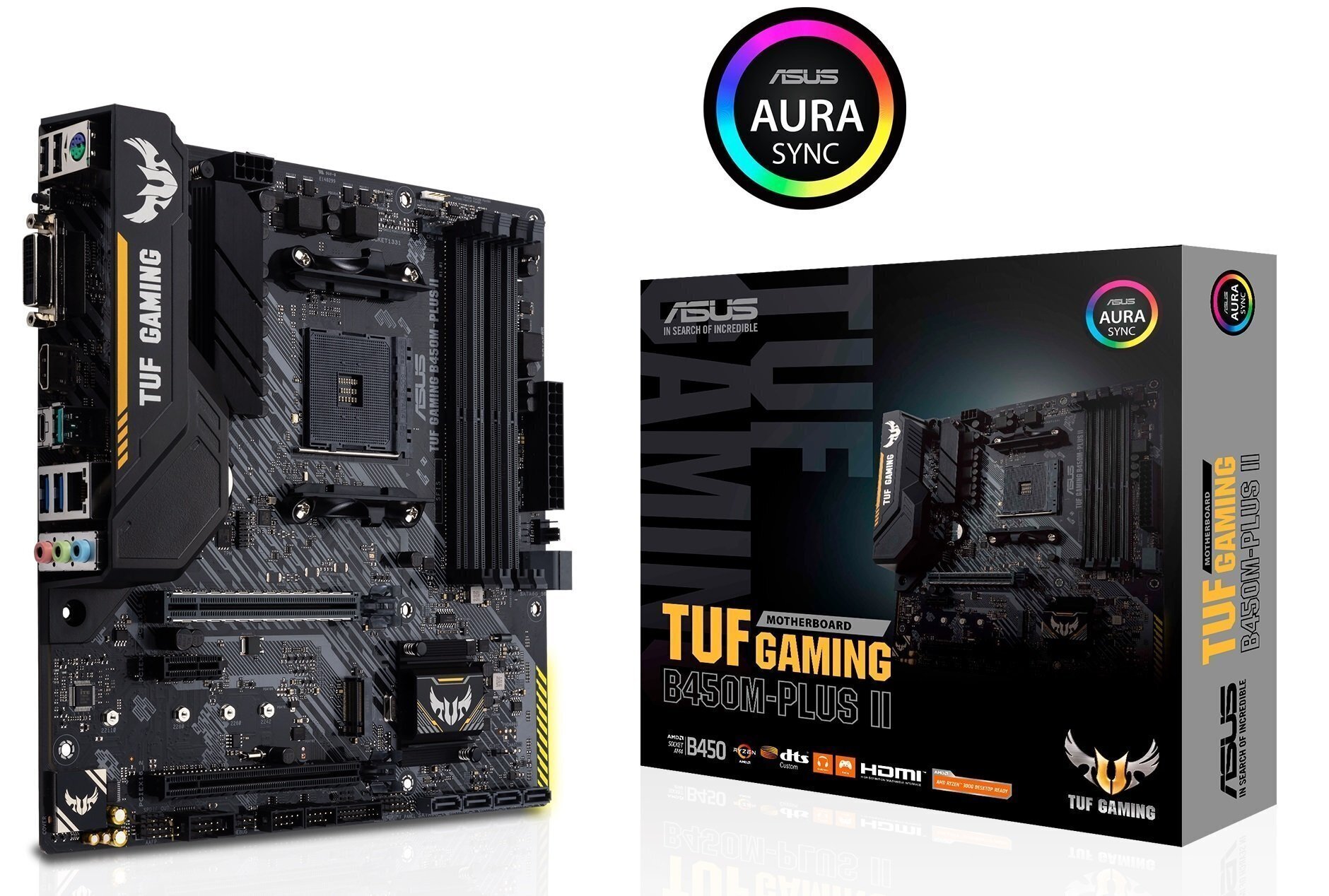 

Материнская плата ASUS TUF GAM B450M-PLUS II