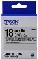 Картридж Epson LK5SBE для принтеров LW-400/400VP/700 Matte Blk/MattSiv 18mm/9m (C53S655013)