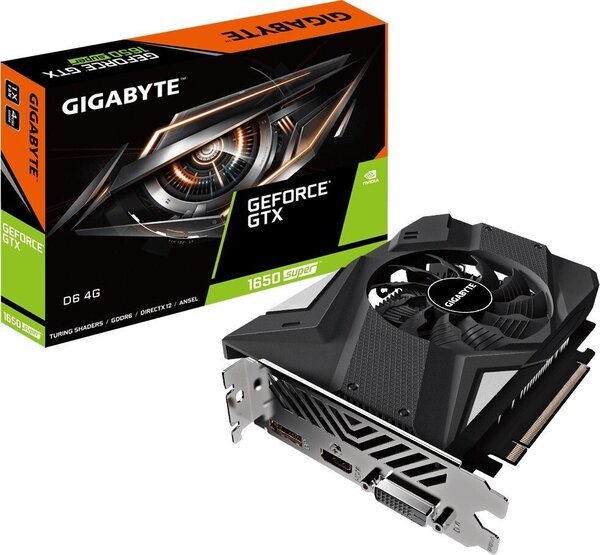 

Видеокарта GIGABYTE GeForce GTX1650 SUPER D6 4G (GV-N165SD6-4GD)