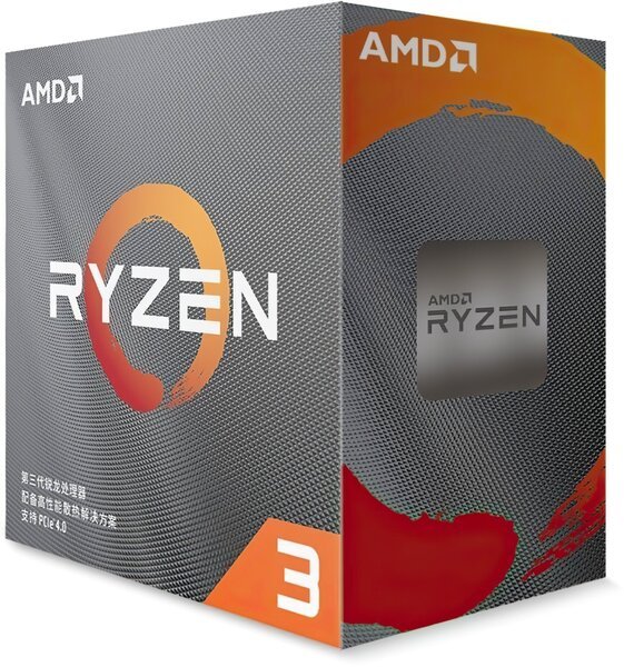 

Процессор AMD Ryzen 3 3100 4/8 3.6GHz 18Mb AM4 65W Box (100-100000284BOX)