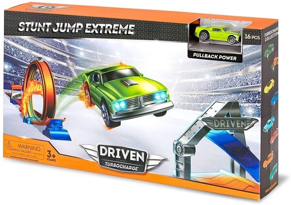 Акція на Игровой набор DRIVEN TURBOCHARGE STUNT JUMP EXTREME 16 эл. (WH1112Z) від MOYO