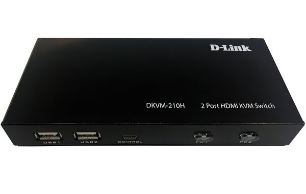

KVM-переключатель D-Link DKVM-210H 2xHDMI, 2xUSB (DKVM-210H)