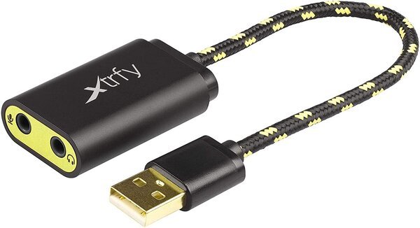 Акція на Внешняя звуковая карта Xtrfy SC1 USB Black (XG-SC1) від MOYO