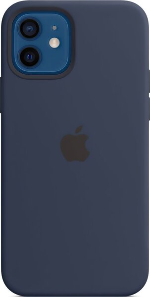 

Чехол Apple для iPhone 12/12 Pro Silicone Case with MagSafe Deep Navy (MHL43ZE/A)