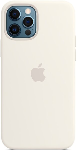 

Чехол Apple для iPhone 12/12 Pro Silicone Case with MagSafe White (MHL53ZE/A)