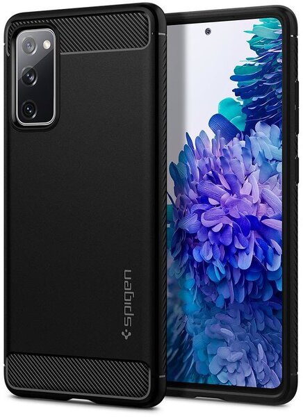 

Чехол Spigen для Galaxy S20 FE Case Rugged Armor Matte Black