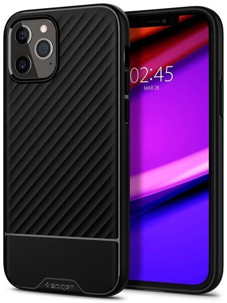 

Чехол Spigen для iPhone 12 Pro Max Core Armor Matte Black (ACS01471)