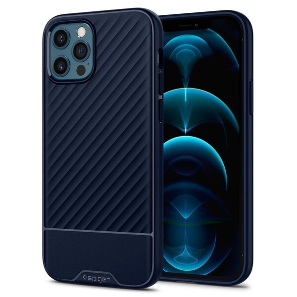 

Чехол Spigen для iPhone 12 Pro Max Core Armor Navy Blue (ACS01472)