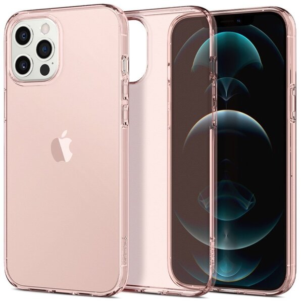 

Чехол Spigen для iPhone 12 Pro Max Crystal Flex Rose Crystal (ACS01474)