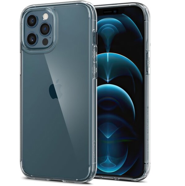 

Чехол Spigen для iPhone 12 Pro Max Crystal Hybrid Crystal Clear (ACS01476)