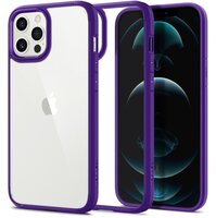 Чехол Spigen для iPhone 12 Pro Max Crystal Hybrid Hydrangea Purple (ACS01478)