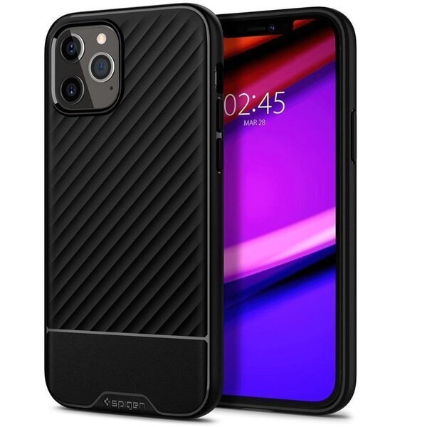 

Чехол Spigen для iPhone 12/12 Pro Core Armor Matte Black