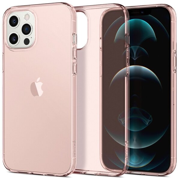 

Чехол Spigen для iPhone 12/12 Pro Crystal Flex Rose Crystal
