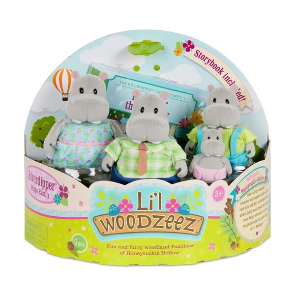 

Набор фигурок Li'l Woodzeez Семья Бегемотов (WZ6583Z)