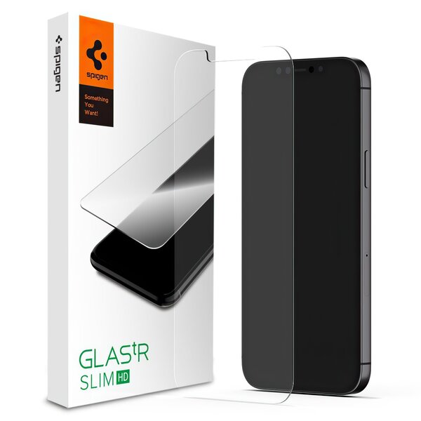 

Защитное стекло Spigen для iPhone 12/12 Pro tR HD (1Pack)