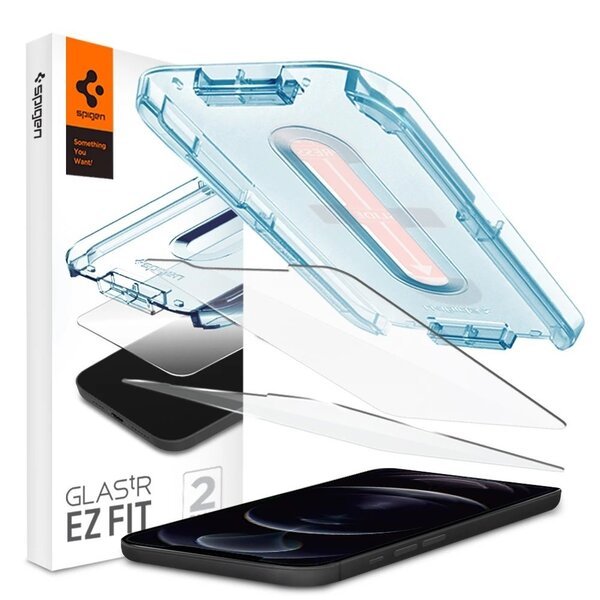 

Защитное стекло Spigen для iPhone 12 Pro Max tR EZ Fit (2Pack)