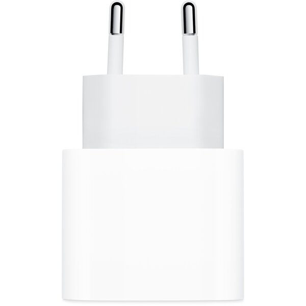  Мережевий зарядний пристрій Apple 20W USB-C Power Adapter White (MHJE3ZM/A) 
