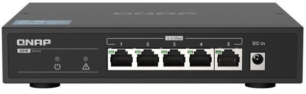 

Неуправляемый коммутатор QNAP QSW-1105-5T 5x2.5GbE