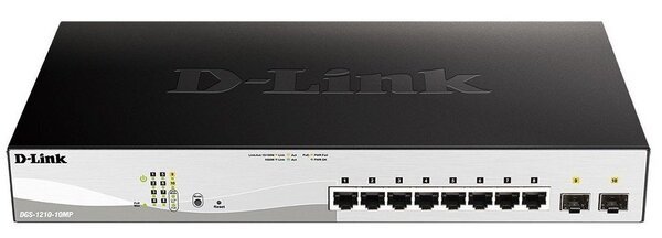 

Коммутатор D-Link DGS-1210-10MP/FL