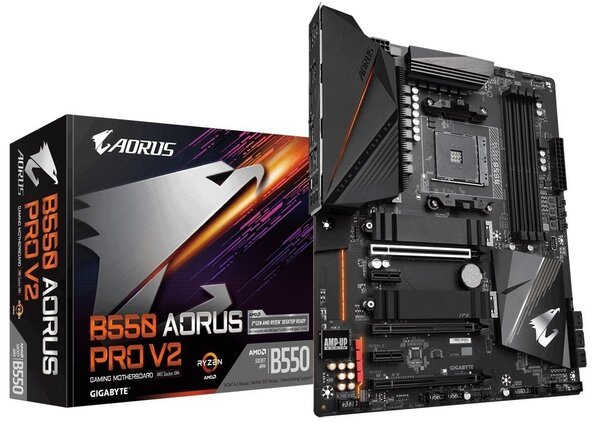 

Материнская плата GIGABYTE B550 AORUS PRO V2