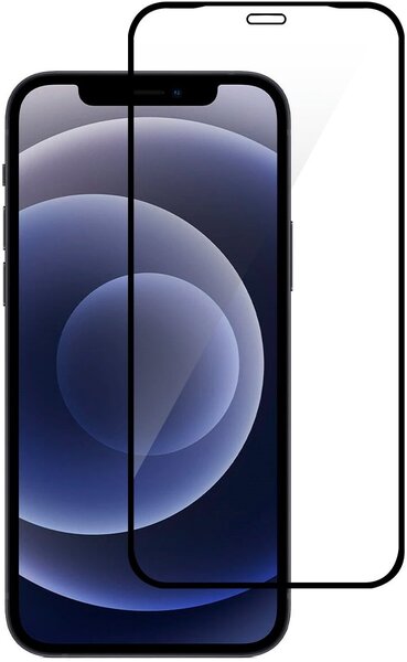 

Защитное стекло 2E для Apple iPhone 12/12 Pro 2.5D FCFG Black Border