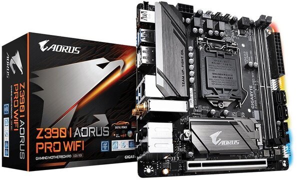 

Материнская плата GIGABYTE Z390I AORUS PRO WIFI