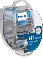  Лампа галогенна Philips H1 WhiteVision Ultra 