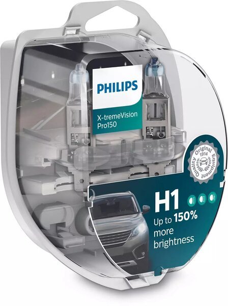 

Лампа галогенная Philips H1 X-treme VISION PRO