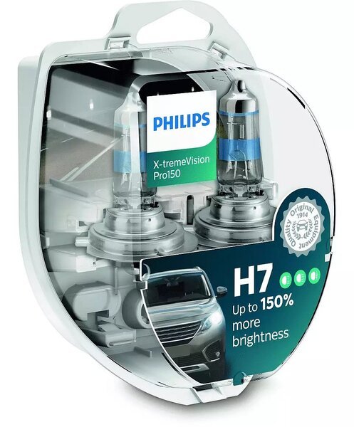 

Лампа галогенная Philips H7 X-treme VISION PRO