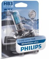  Лампа галогенна Philips HB3 WhiteVision Ultra 