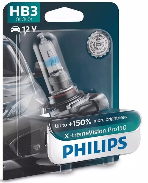 

Лампа галогенная Philips HB3 X-treme VISION PRO
